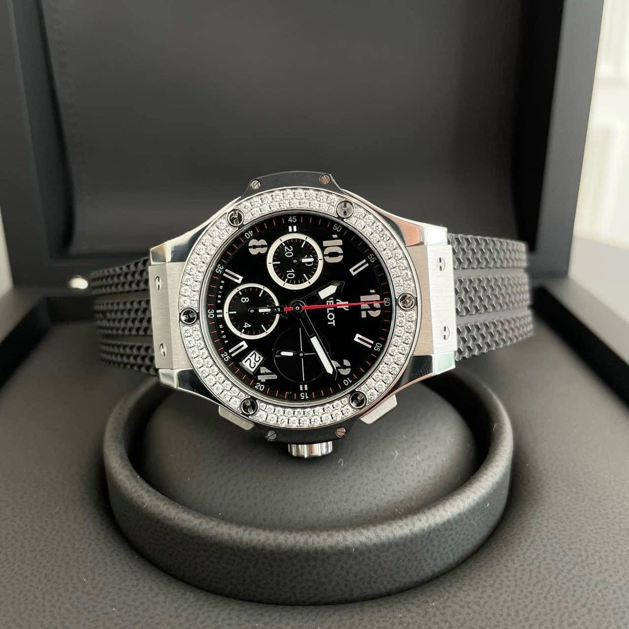 Hublot Big Bang Stainless Steel Diamond Chrono